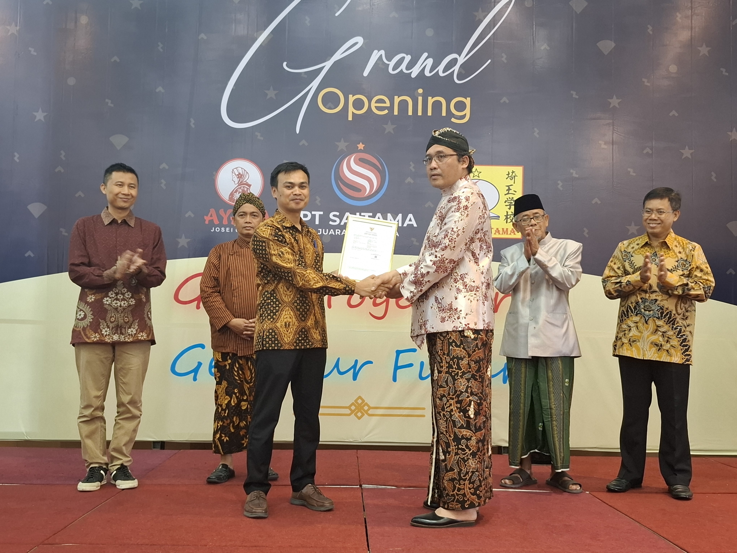 Grand Opening PT Saitama Juara Mendunia dan PT Ayaka Josei Center digelar di Magelang