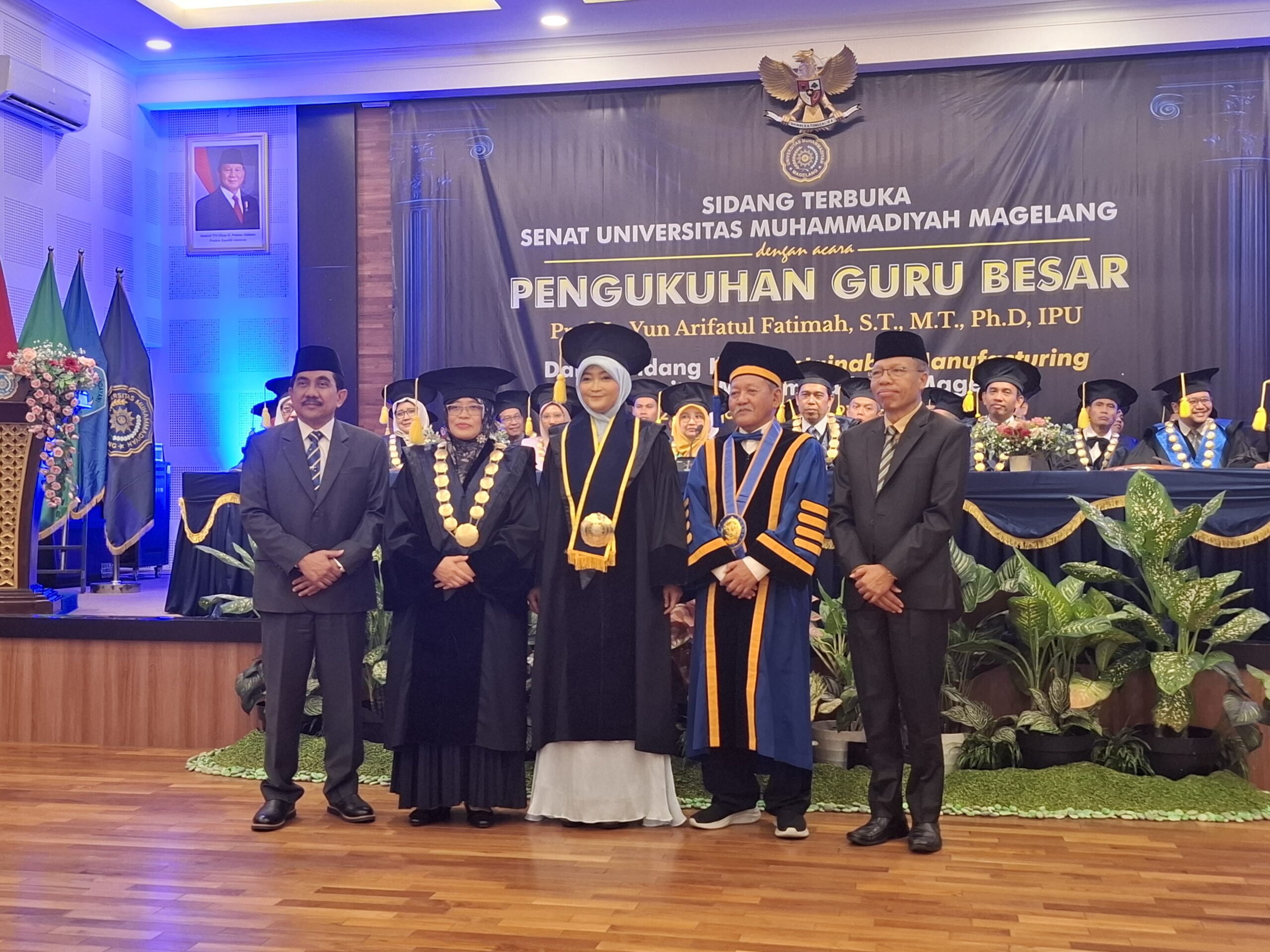 Prof. Yun Arifatul Fatimah Dikukuhkan jadi Guru Besar UNIMMA Bidang Sustainable Manufacturing