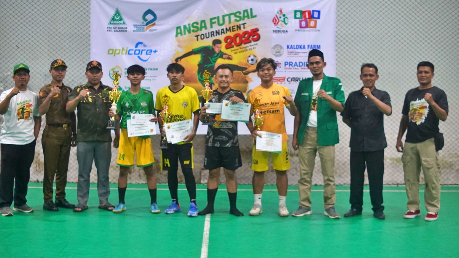 GP Ansor Salaman gelar turnamen Futsal