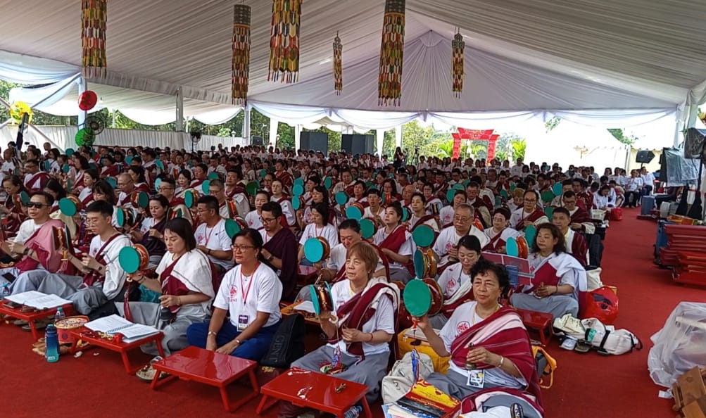 Pertama Kali, Krodikali Feast Offering Dilaksanakan di Candi Borobudur