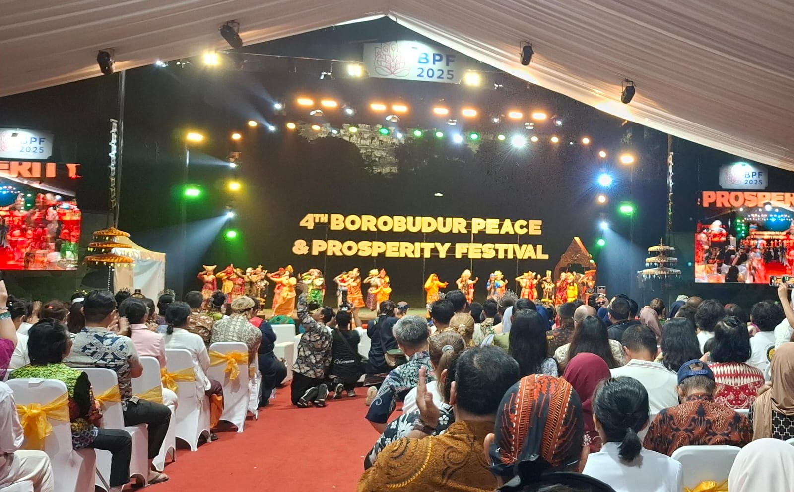 Puncak Acara BPF 2025 Digelar di Taman Aksobya Candi Borobudur