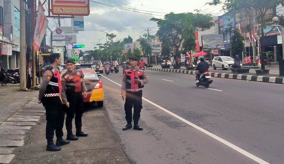 Patroli Operasi Aman Candi 2025 oleh Polresta Magelang