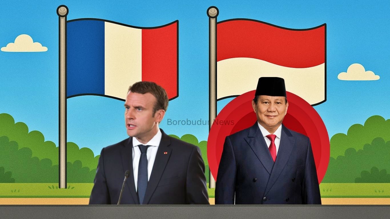Presiden Perancis dan Presiden Indonesia