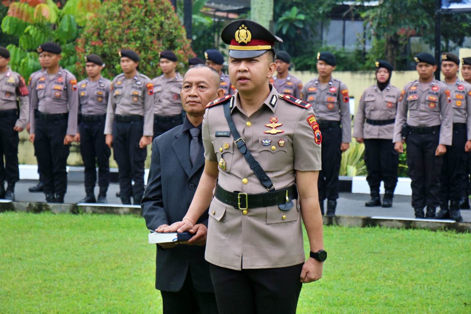 Sertijab Kapolsek Mungkid Polresta Magelang