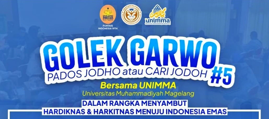 UNIMMA kembali gelar Golek Garwo aja cari jodoh dan nikah gratis