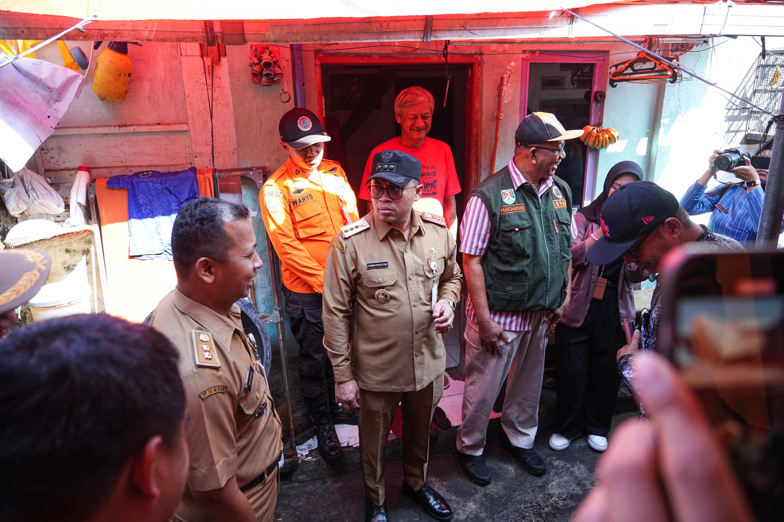 Wali Kota Magelang Tinjau Lokasi Kebakaran, Beri Bantuan dan Dukungan Moral Kepada Korban