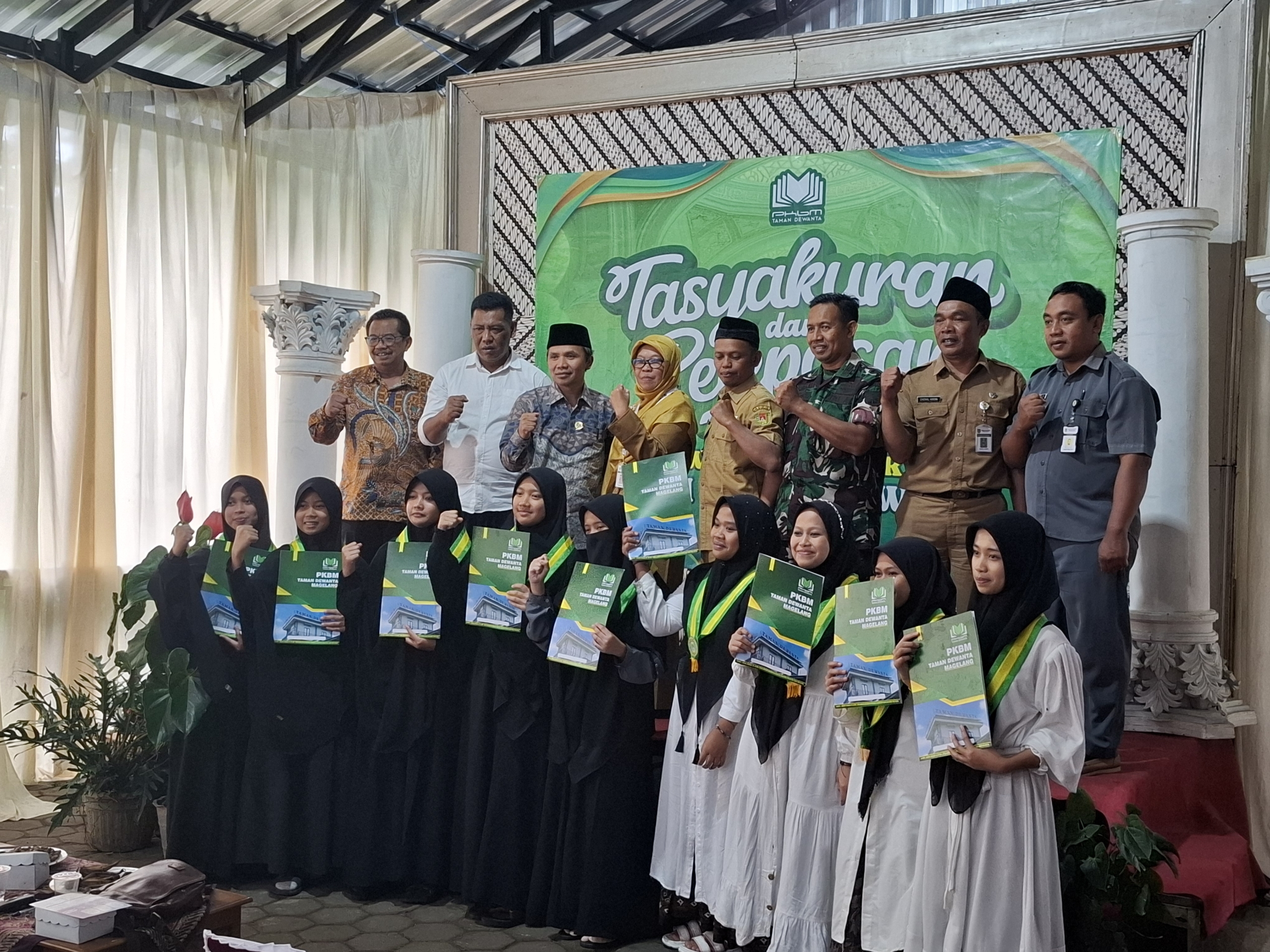 PKBM Taman Dewanta Magelang Gelar Pelepasan Ratusan Warga Belajar Paket A, B dan C