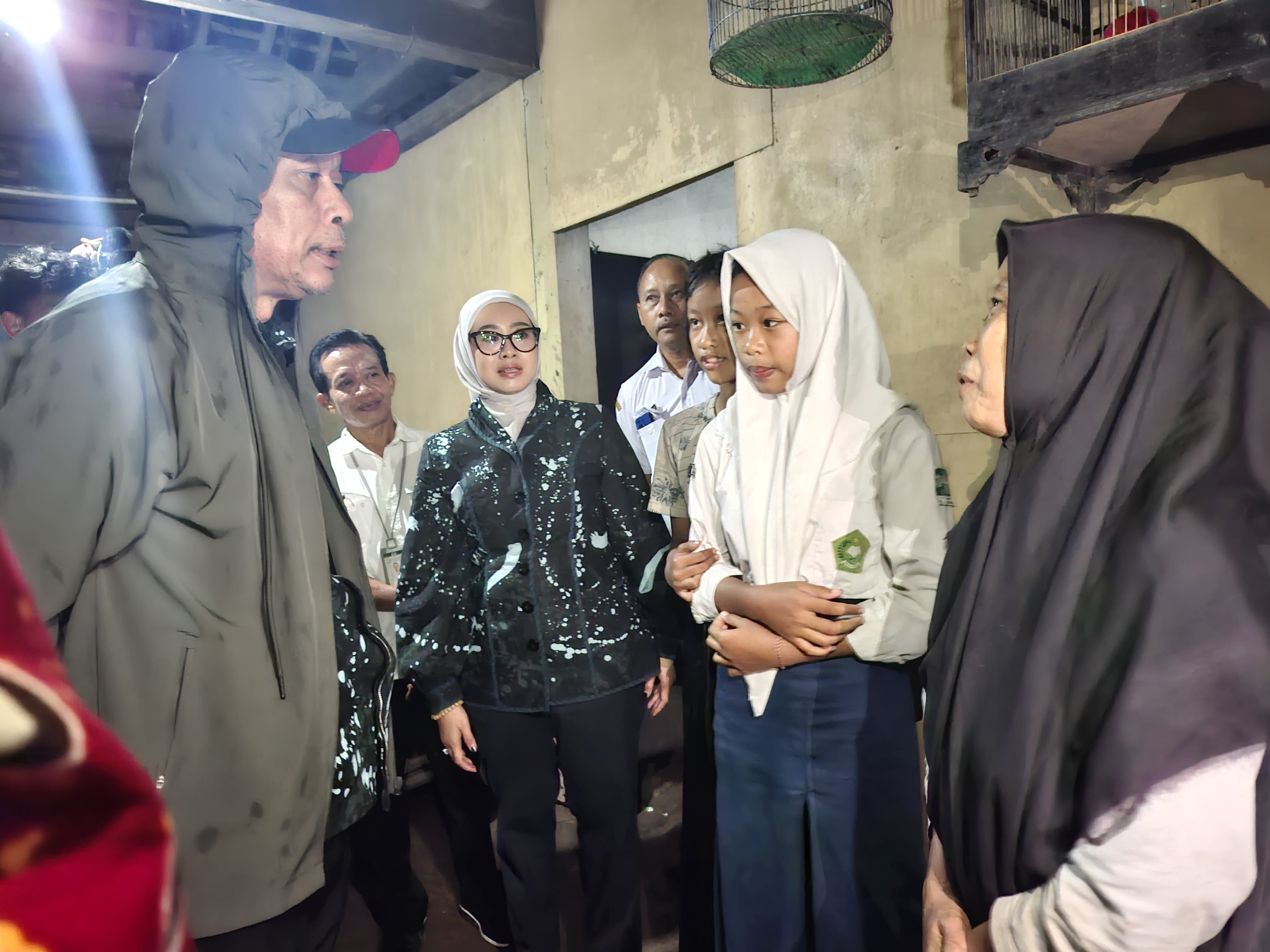 Wamensos Agus Jabo Kunjungi Rumah Calon Siswa Sekolah Rakyat di Magelang