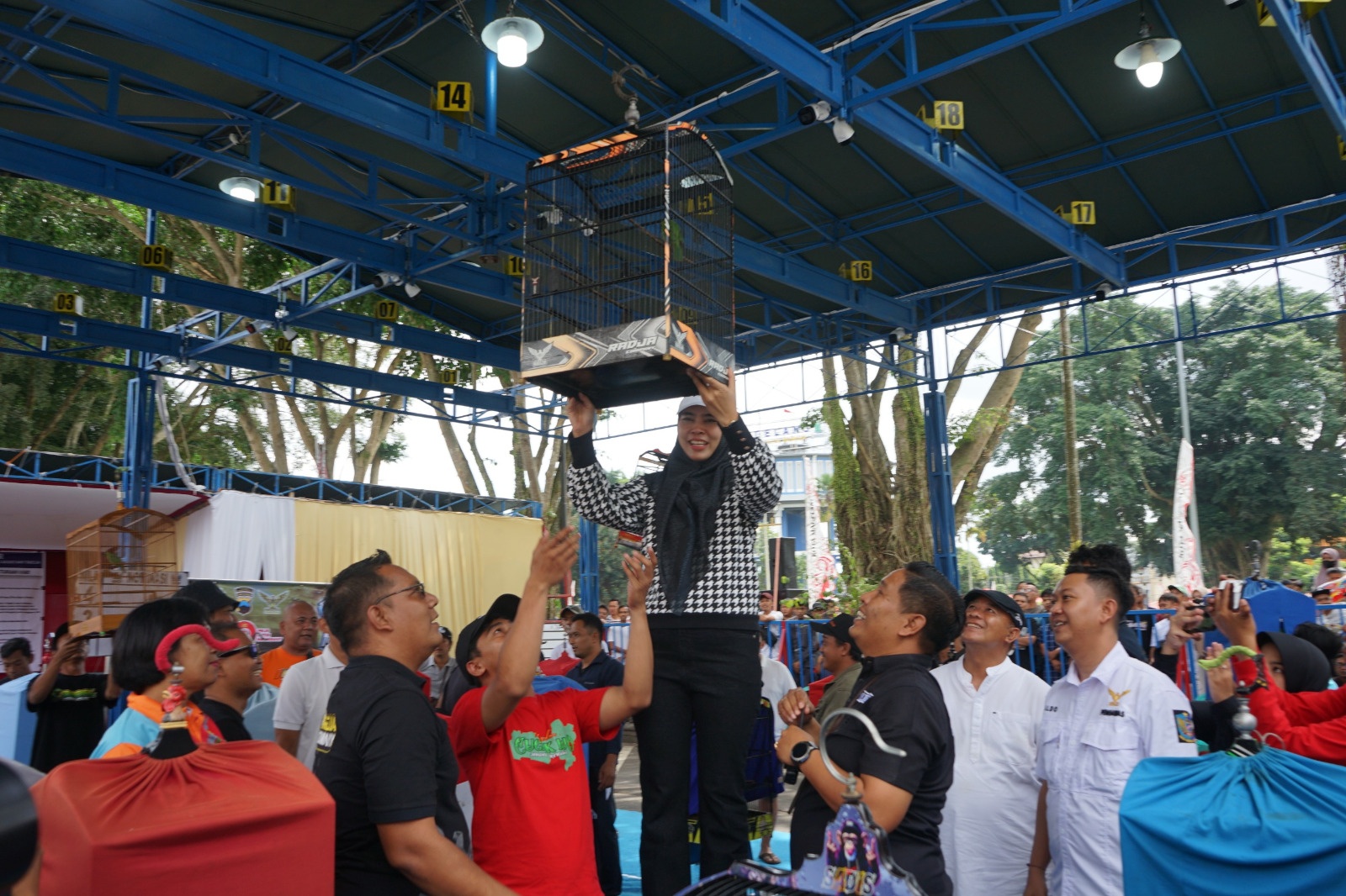 Meriahkan HUT ke-79 Bhayangkara, Polres Magelang Kota Gelar Lomba Kicau Burung
