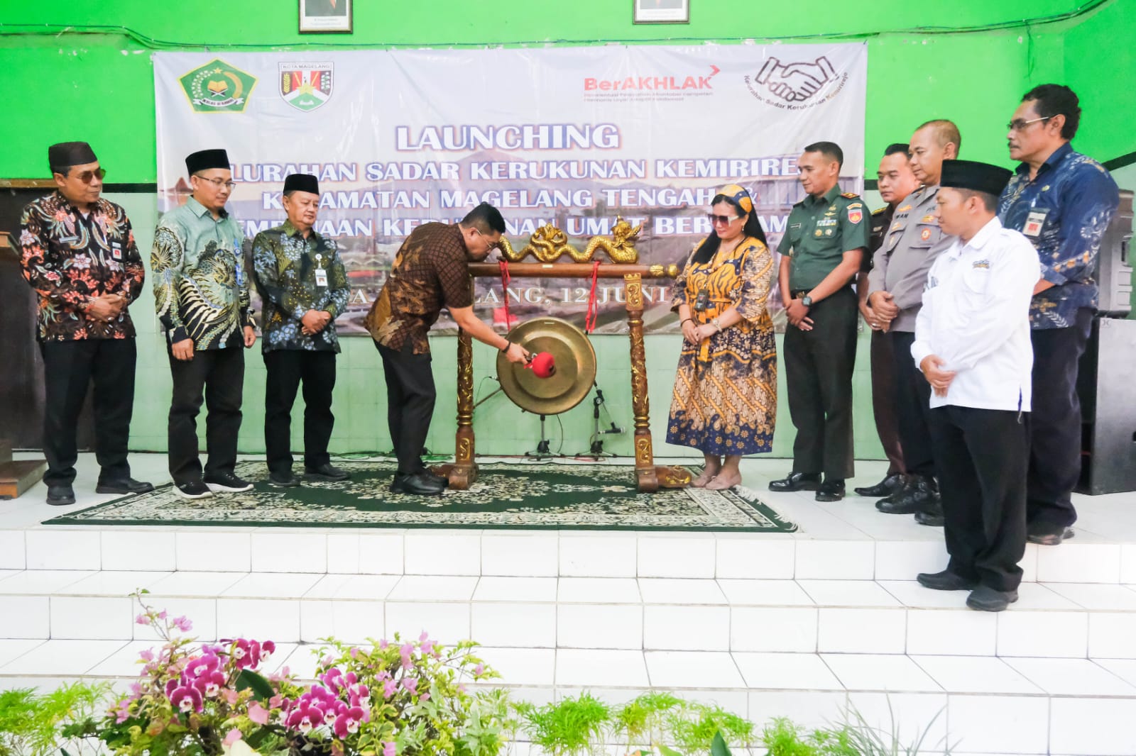 Kemirirejo Kota Magelang Dicanangkan Sebagai Kelurahan Sadar Kerukunan