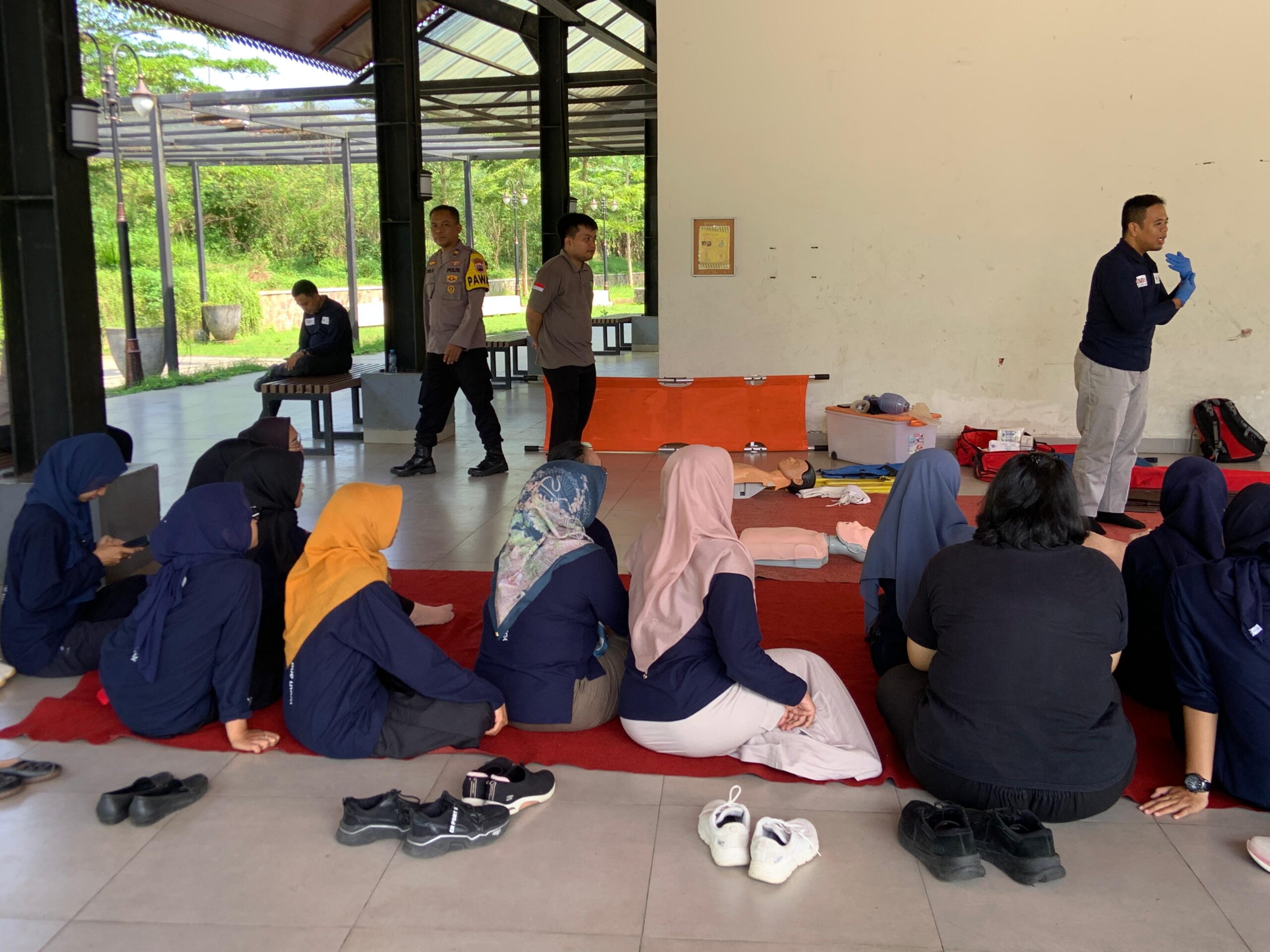Peringati Hari Bhayangkara ke-79, Polresta Magelang Gelar Pelatihan Bantuan Hidup Dasar Bagi Guru Pembina PMR