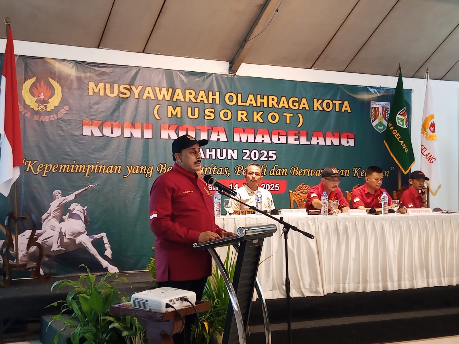 Musyorkot 2025, Ali Sobri Sungkar Kembali Nahkodai Koni Kota Magelang Periode 2025-2029