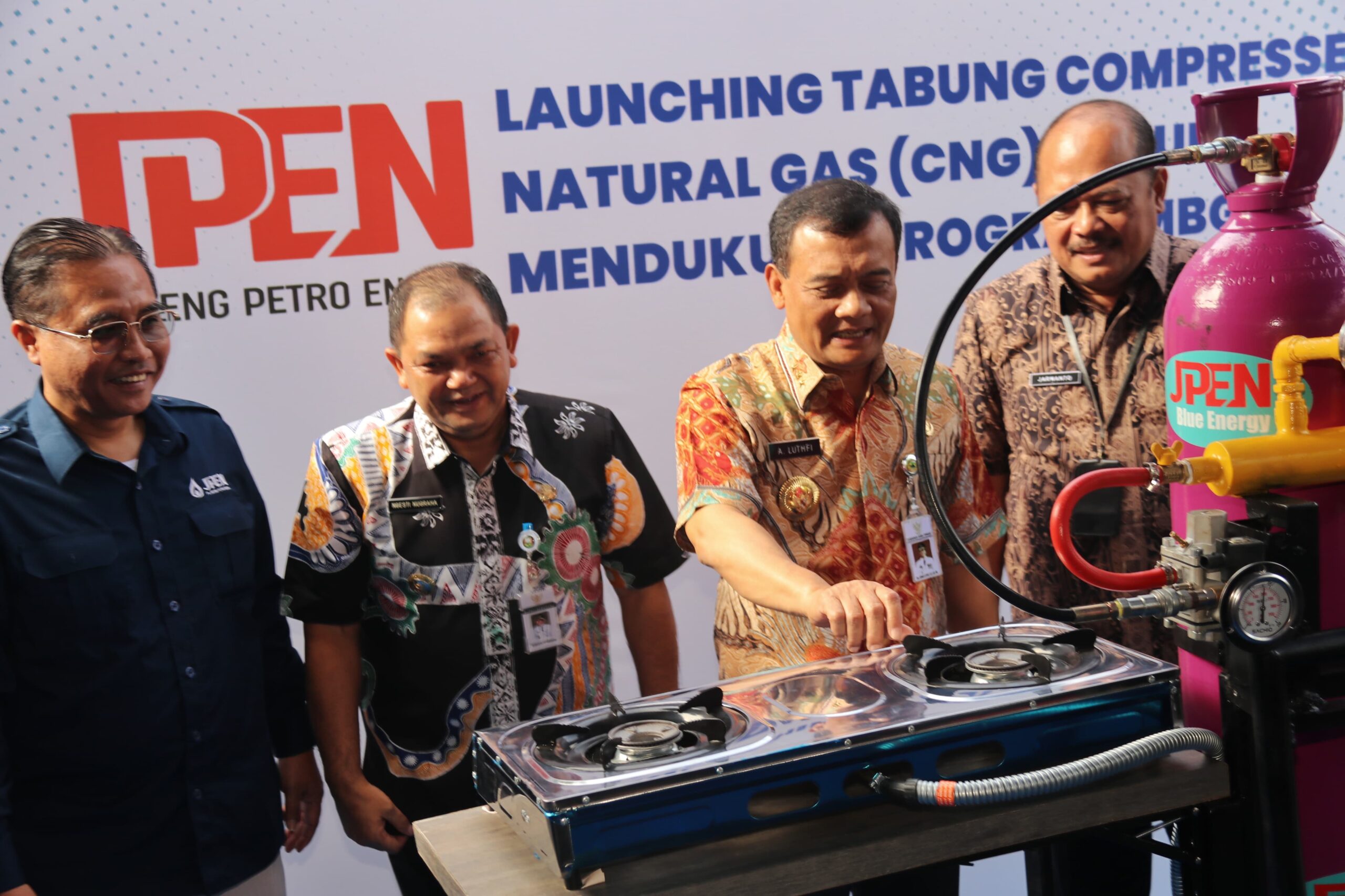 Gubernur Jateng Dorong Dapur MBG dan Rumah Tangga Gunakan CNG