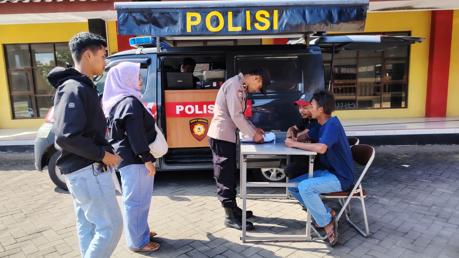 Sambut Hari Bhayangkara ke-79, Polsek Muntilan Ngantor Ning Ndeso dan Bagikan Doorprize untuk Warga Sokorini