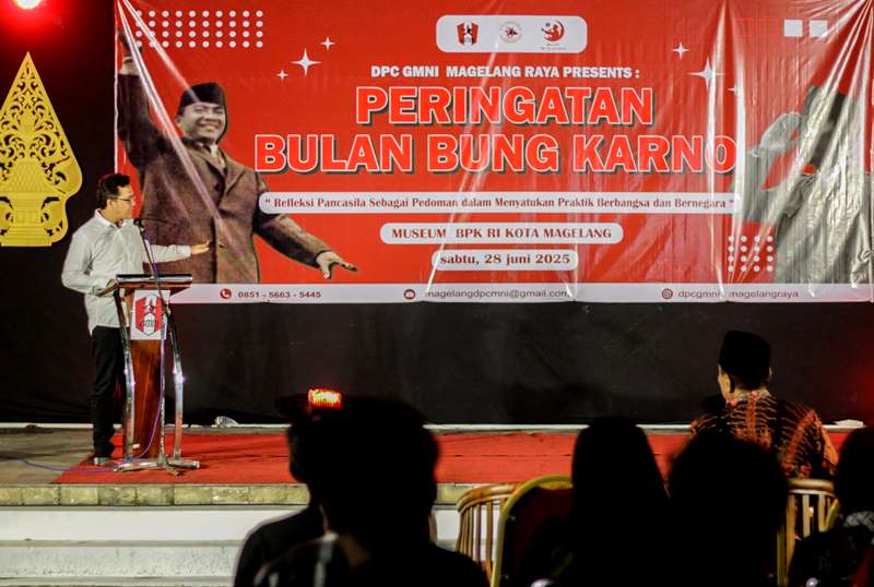 Peringatan Bulan Bung Karno 2025, Ini Pesan Ketua Persatuan Alumni GMNI Magelang Raya