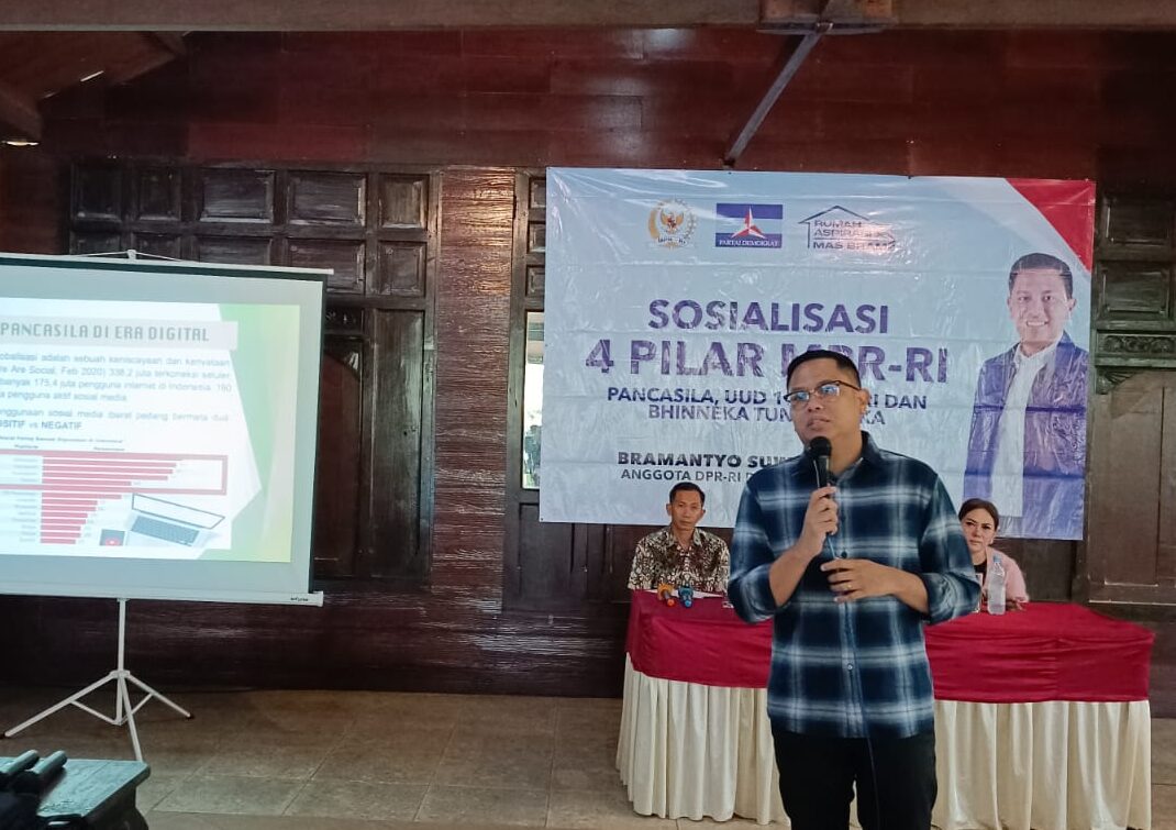 Sosialisasikan 4 Pilar MPR RI di Magelang,  Mas Bram: Penguatan Nilai-nilai Kebangsaan Harus Terus Dilakukan