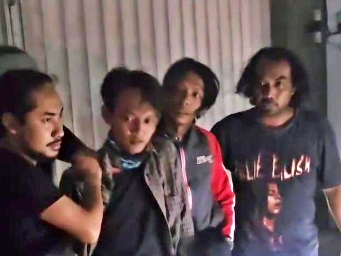 tampang pelaku pengeroyokan yang buang korban di Banjir Kanal Barat Semarang