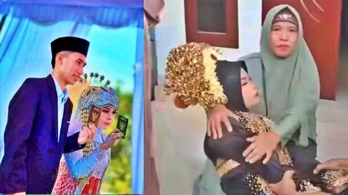 tangkapan layar video VIRAL Pernikahan Batal !! Pengantin Wanita Ngaku Gadis, Ternyata Janda Tiga Kali!