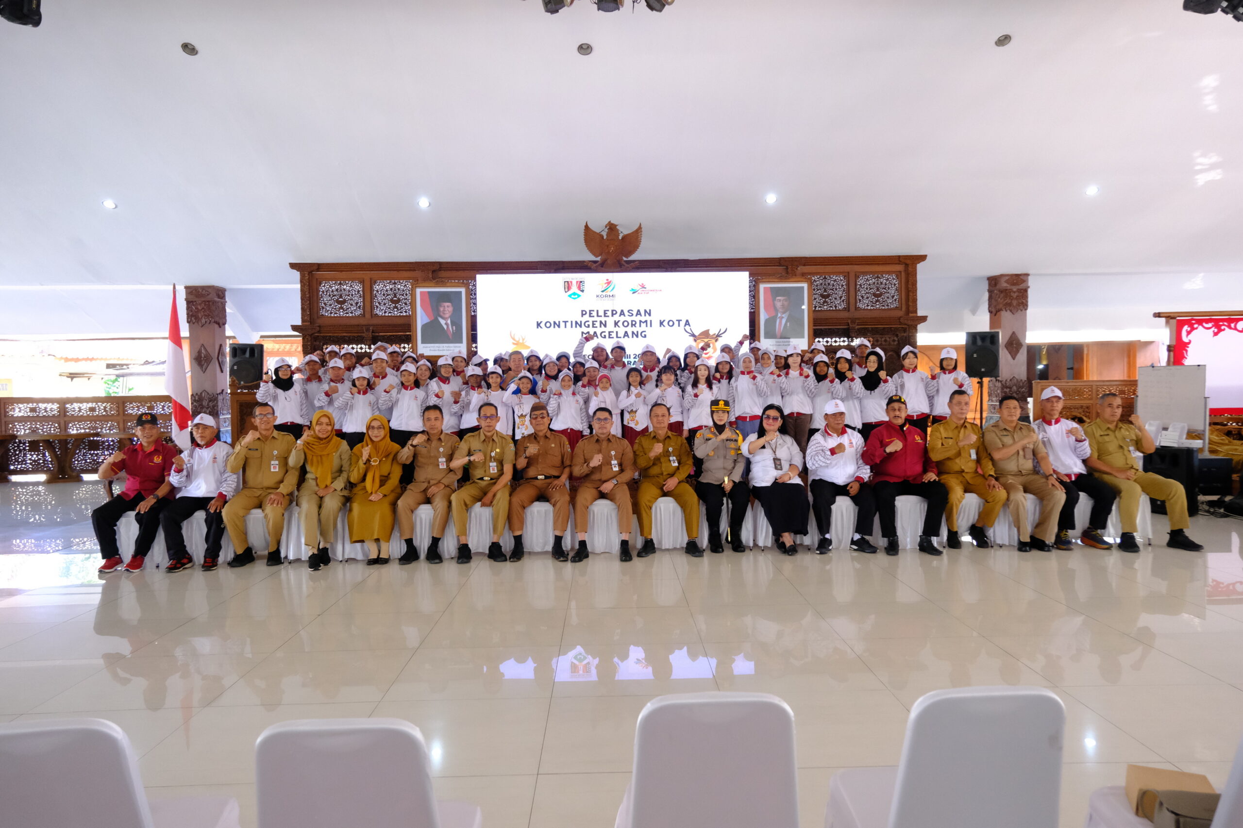 Wali Kota Magelang Lepas Kontingen KORMI ke FORNAS VIII NTB
