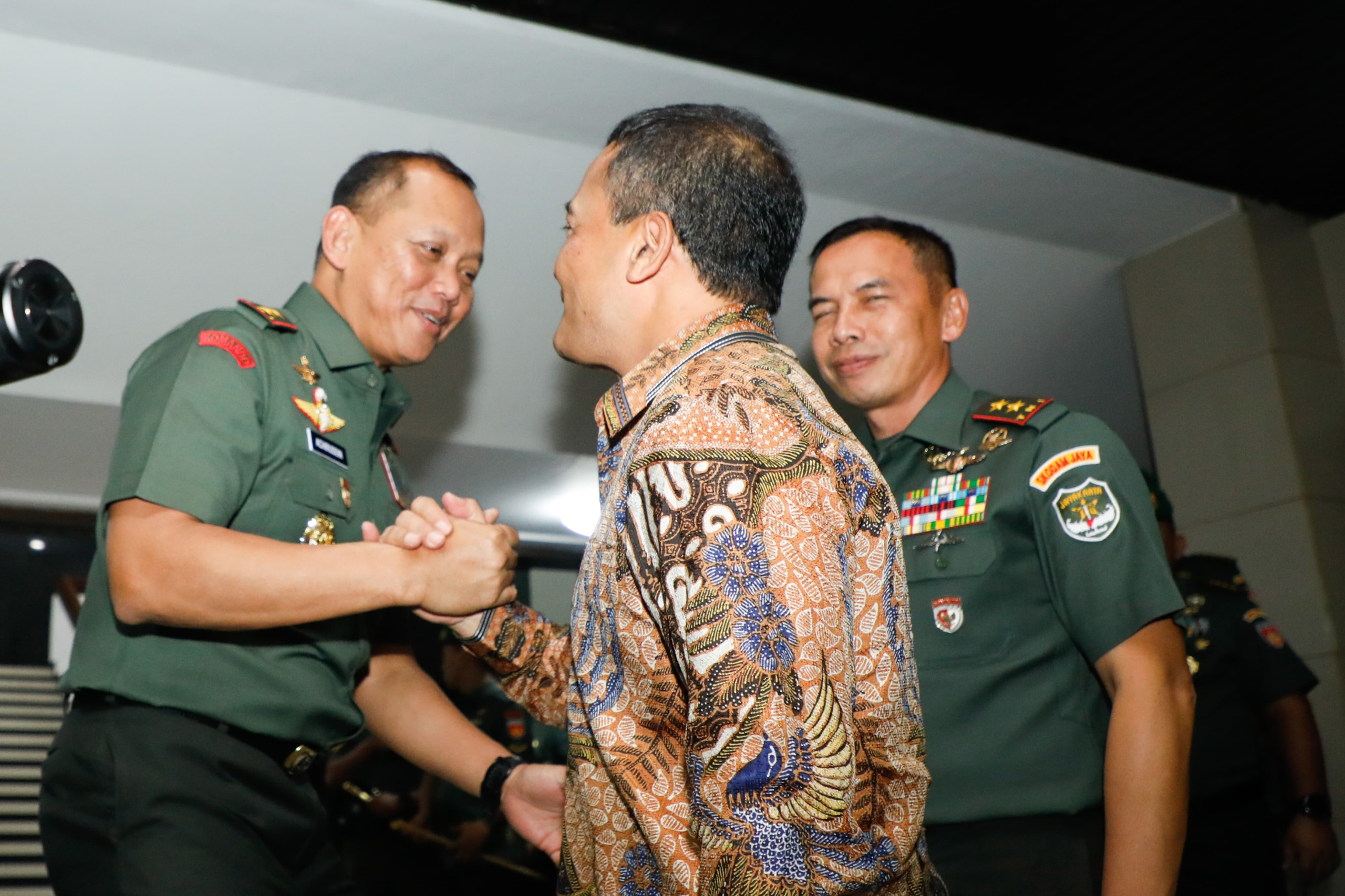 Sambut Pangdam Baru, Ahmad Luthfi Tekankan Kebersamaan