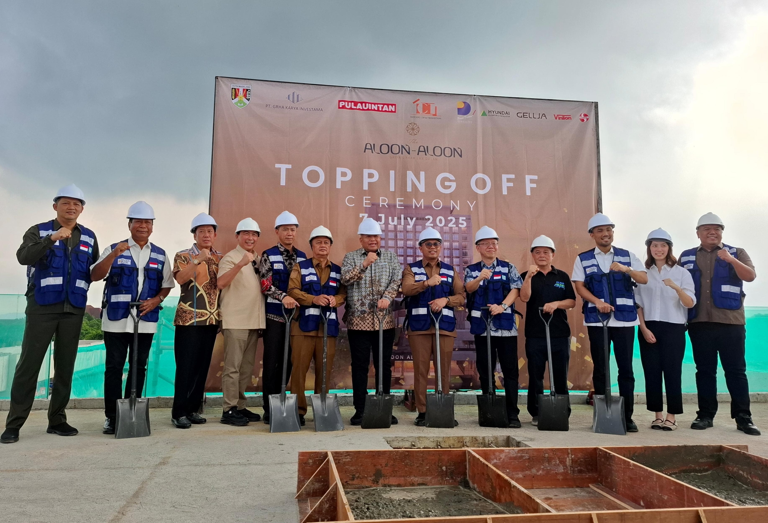 Mal dan Hotel The Aloon-aloon Kota Magelang Capai Tahap Topping Off, Usung Konsep One Stop Destination