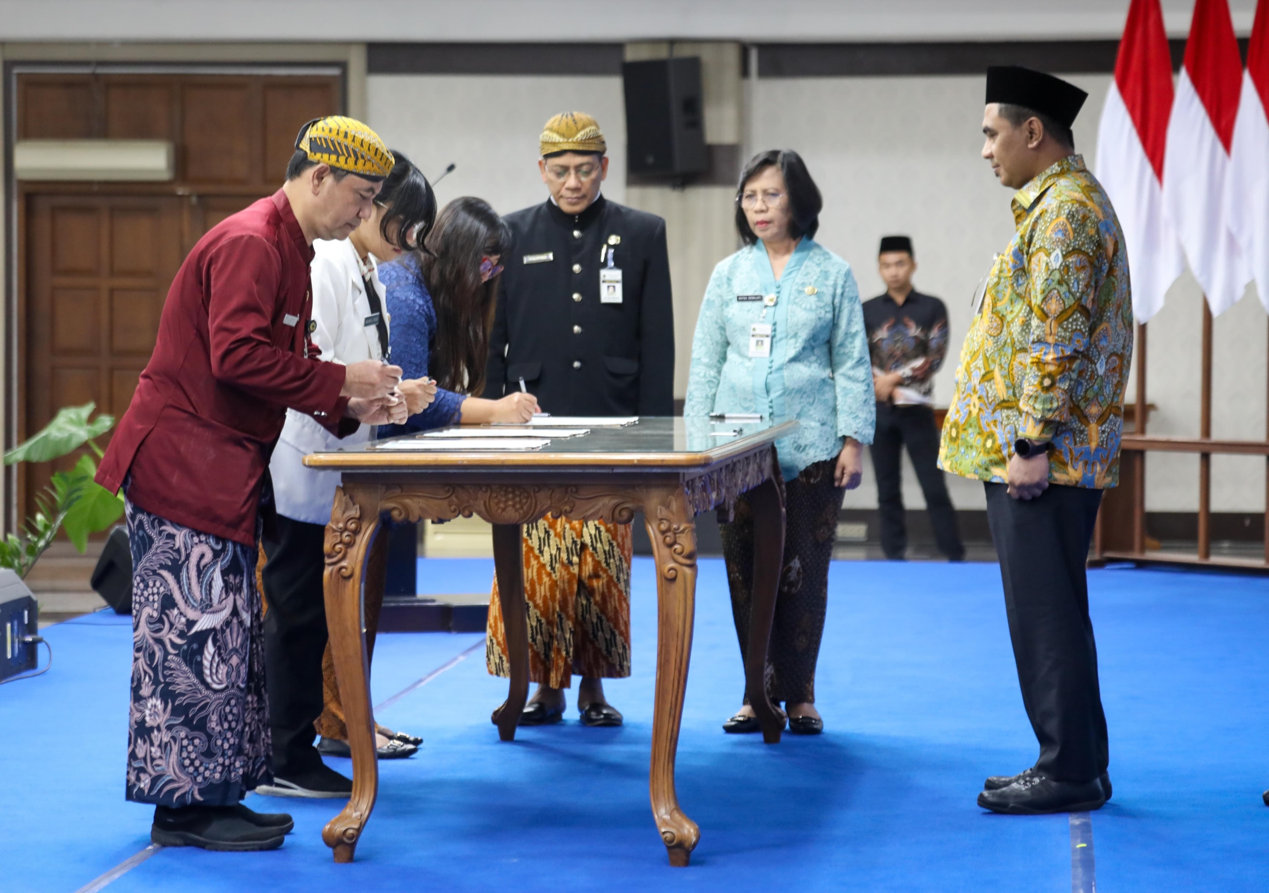 Lantik 183 Pejabat Fungsional, Wagub Jateng Tekankan Integritas