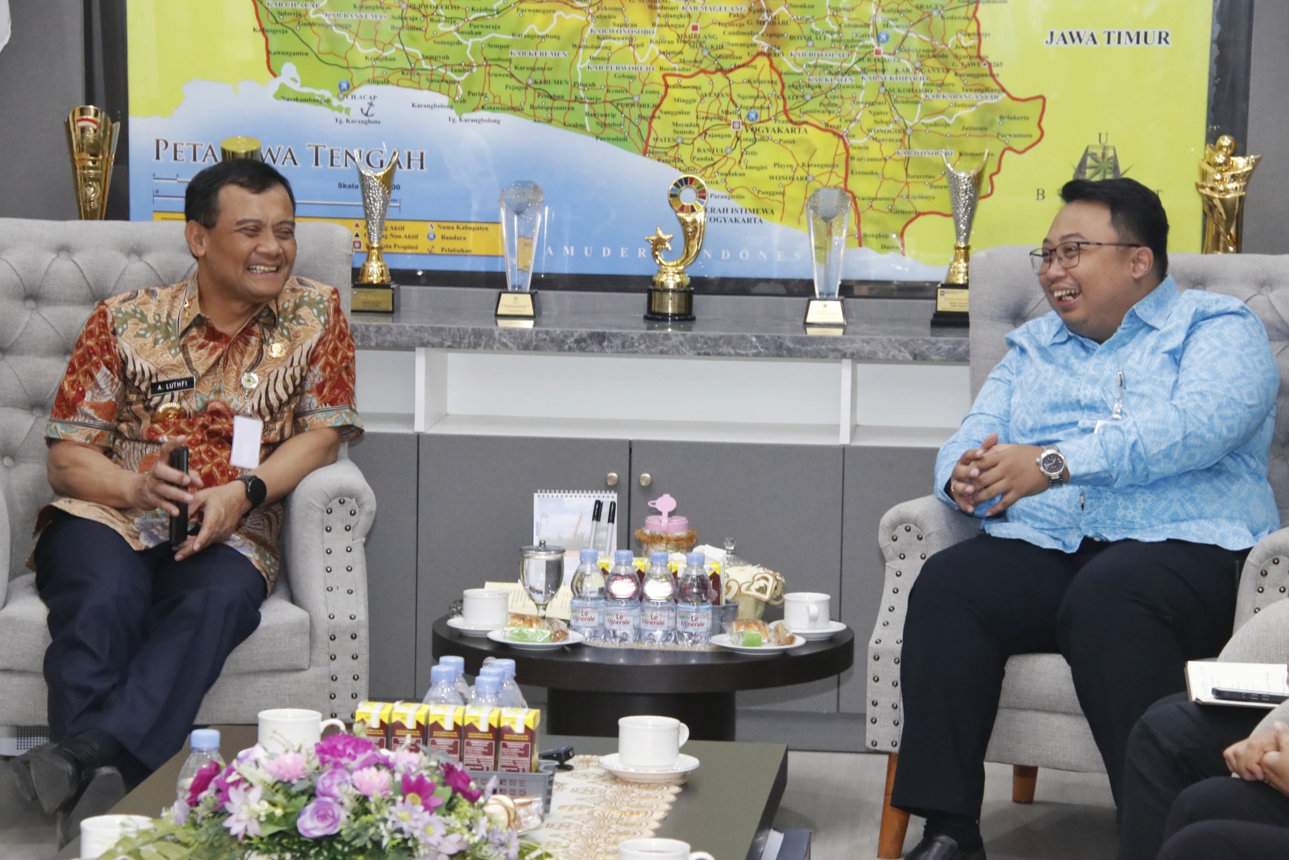 Temui Ahmad Luthfi, Garuda Indonesia Bakal Intens Promosikan Pariwisata Jawa Tengah