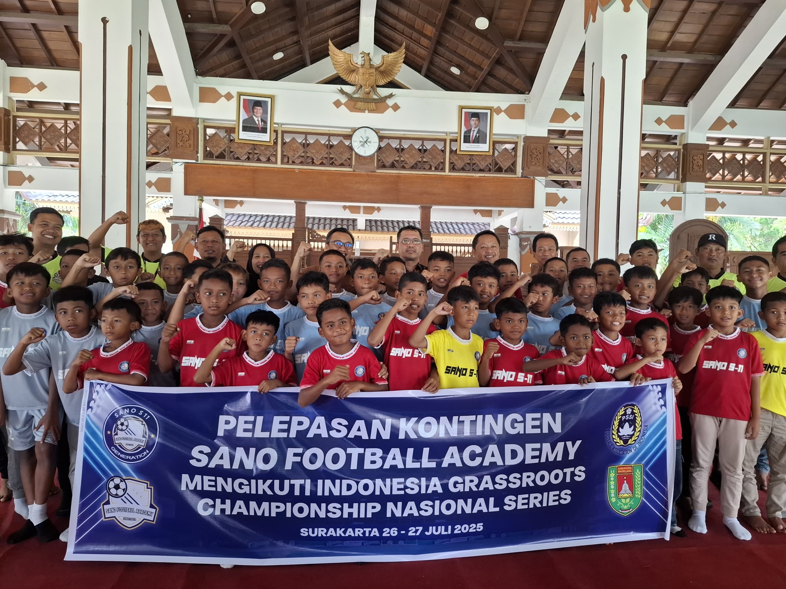 Tim SSB Sano Football Academy Magelang Siap Tampil di Ajang Sepak Bola Nasional IGC 2025