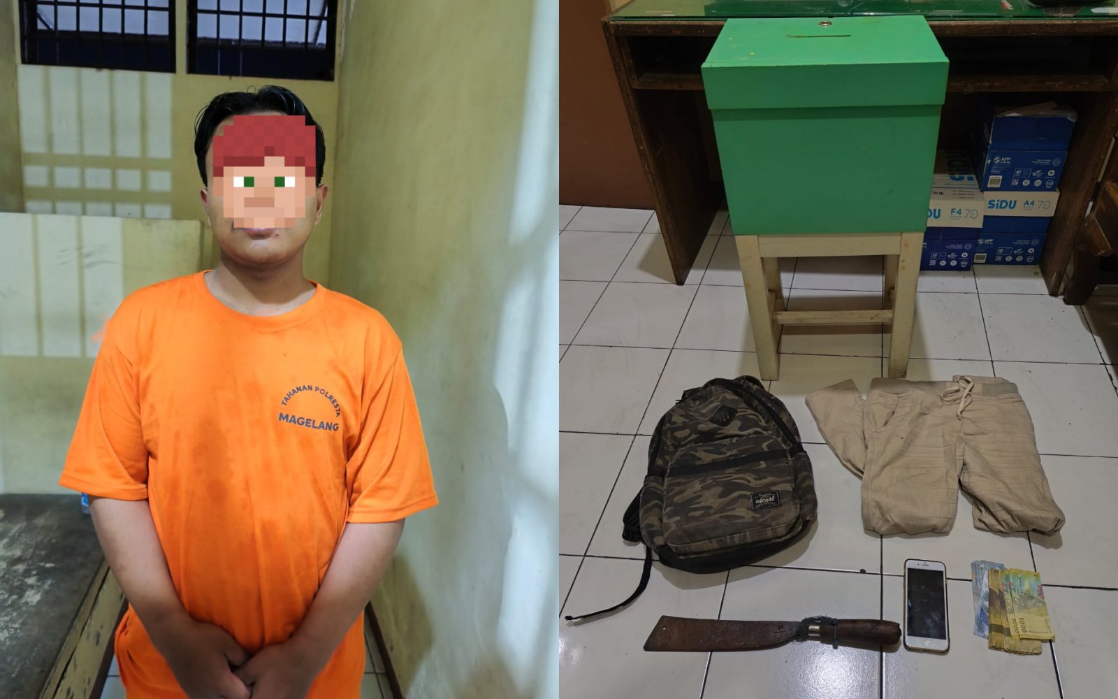 Pelaku spesialis pencurian kotak amal di Magelang ditangkap