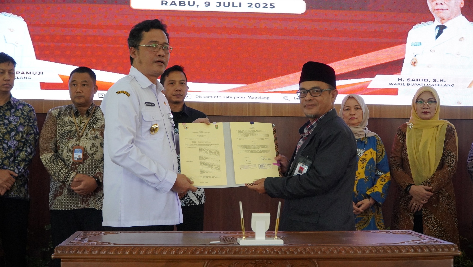 Program Beasiswa Pemuda Berprestasi, Pemkab Magelang Tandatangani Kerja Sama dengan Untidar