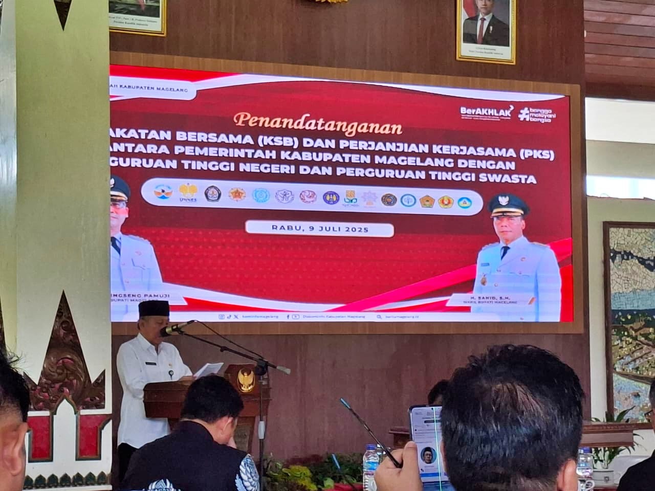 Pemkab Magelang Jalin MoU Pendidikan Tinggi, Fokus Beasiswa dan SDM Unggul