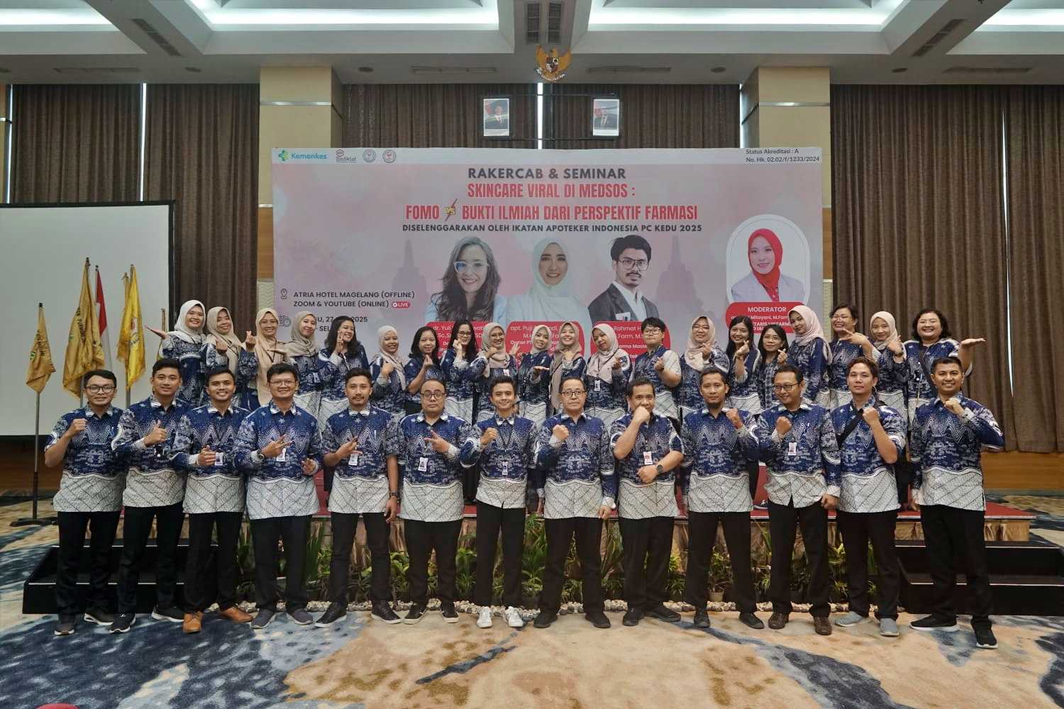 Seminar SKINCARE VIRAL DI MEDSOS_FOMO vs BUKTI ILMIAH DARI PERSPEKTIF FARMASI