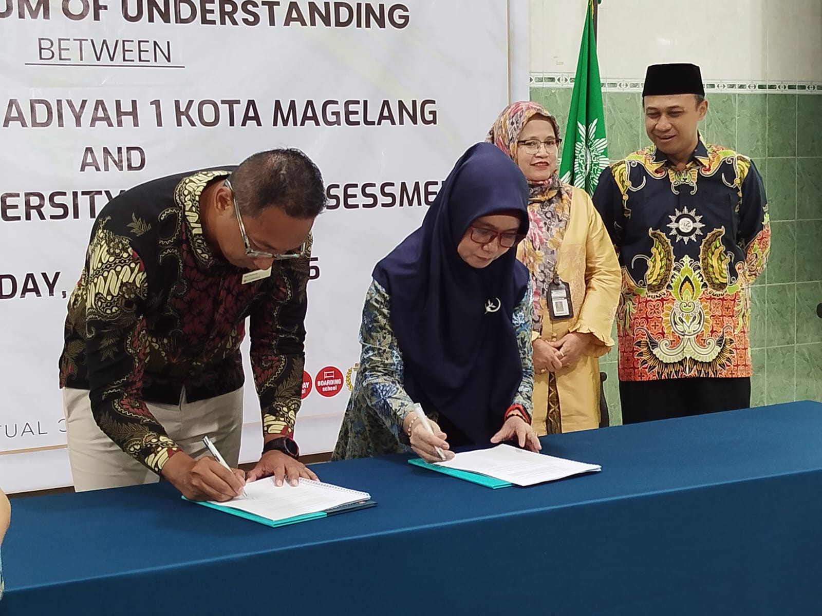 SMA Mutual Kota Magelang Jalin Kerja Sama dengan University Press & Assessment