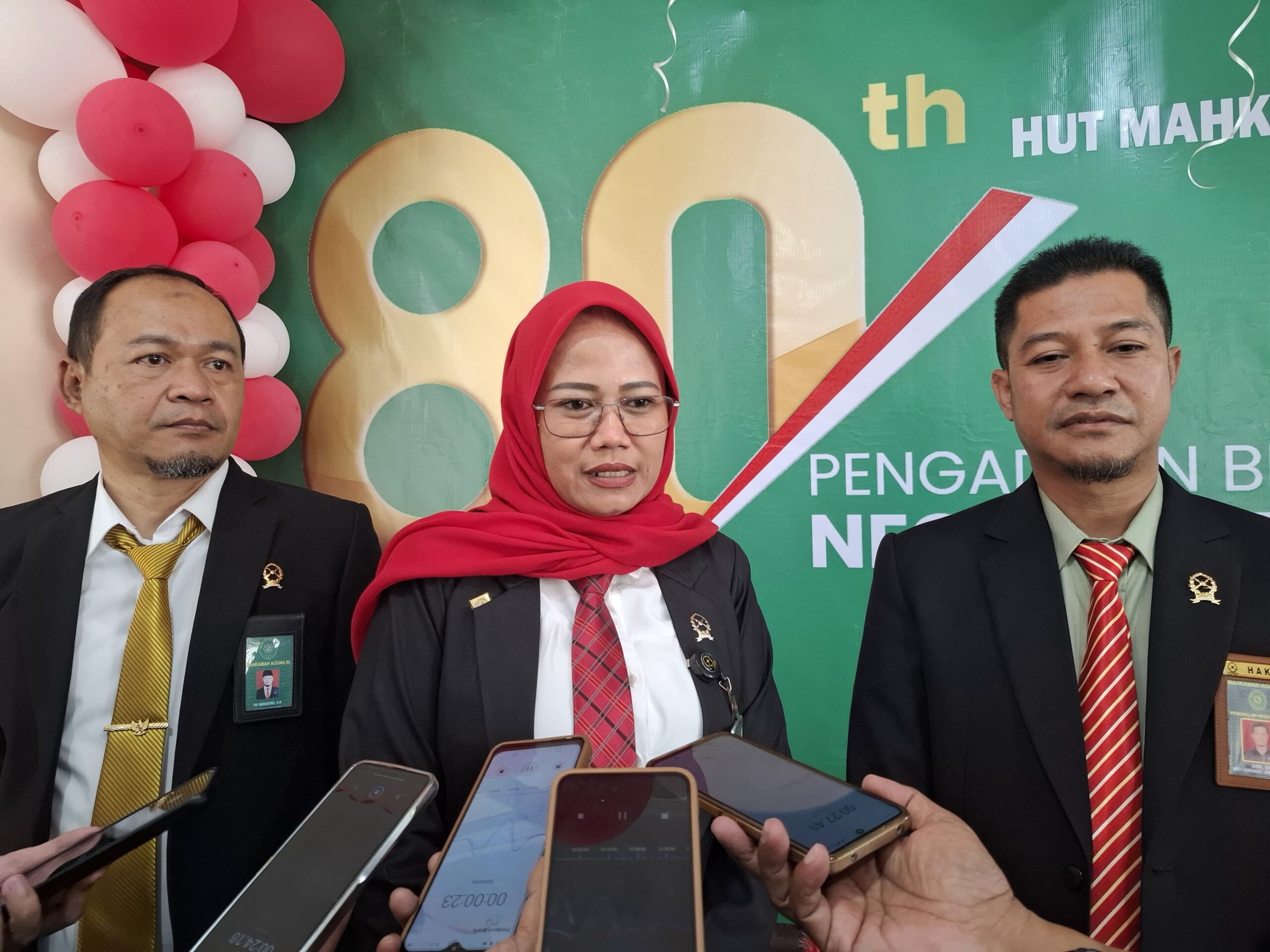 Peringati HUT ke-80 Mahkamah Agung, PN Mungkid Magelang Gelar Berbagai Kegiatan
