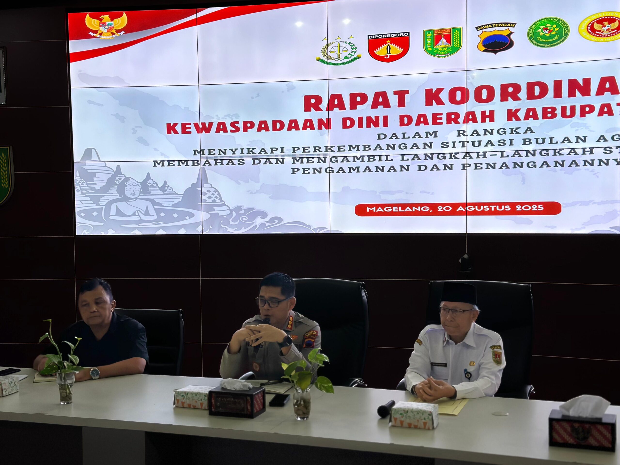 Kapolresta Magelang Tegaskan Pentingnya Deteksi Dini Hadapi Dinamika Nasional