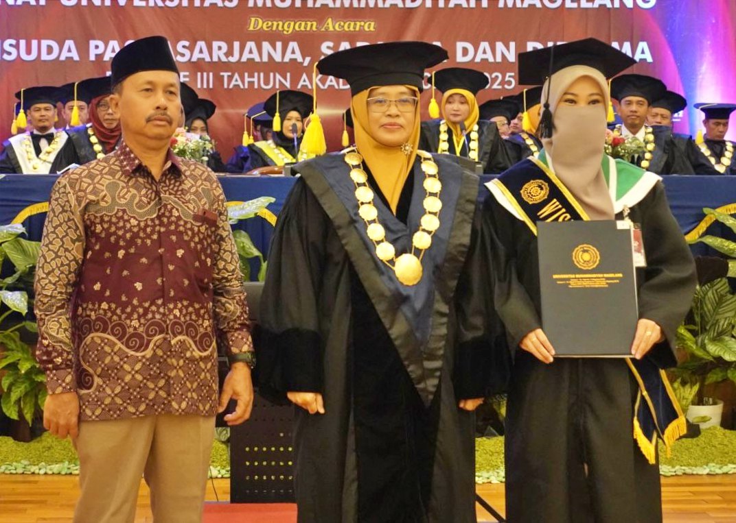 Linda, wisudawan terbaik UNIMMA periode 84