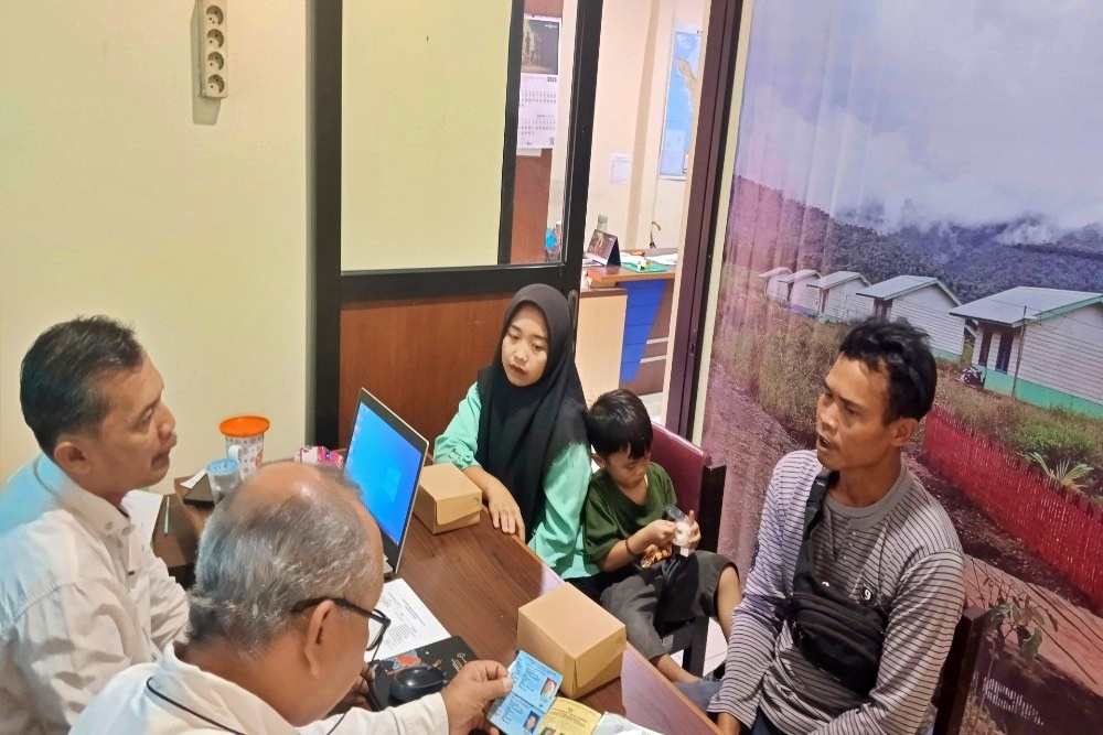 Proses seleksi untuk para calon transmigran yang sudah dilakukan pertengahan Juli lalu meliputi seleksi administrasi dan wawancara_foto Disnaker Kulonprogo.