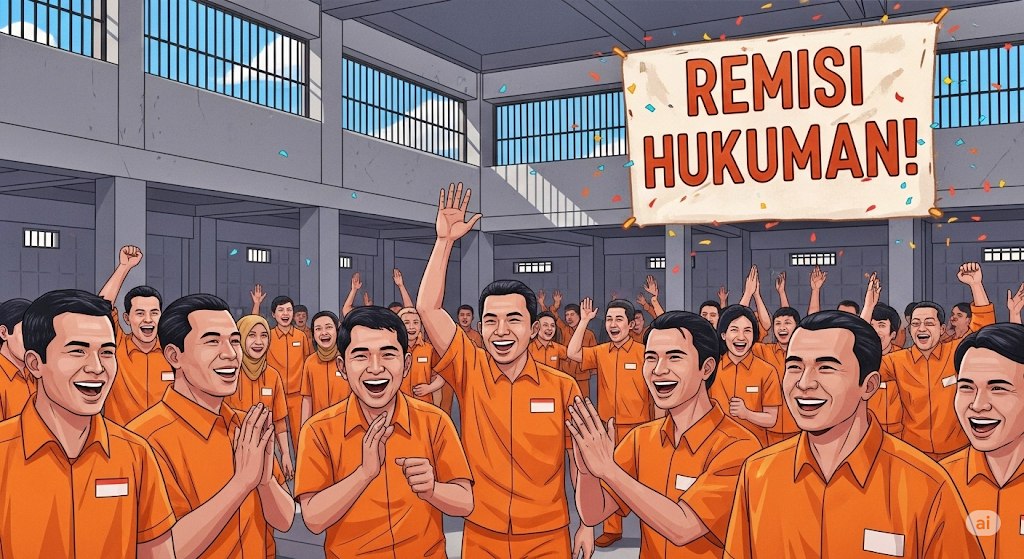 ilustrasi Napi Lapas Magelang dapat remisi di HUT RI ke 80