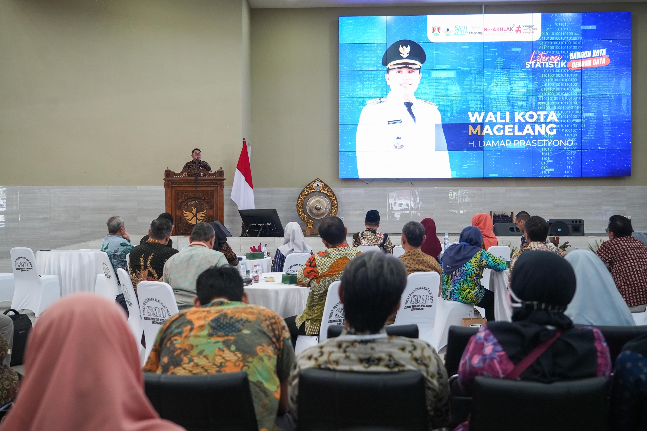 Seminar Literasi Statistik 2025, Wali Kota Magelang Tekankan Pentingnya Data dalam Pembangunan