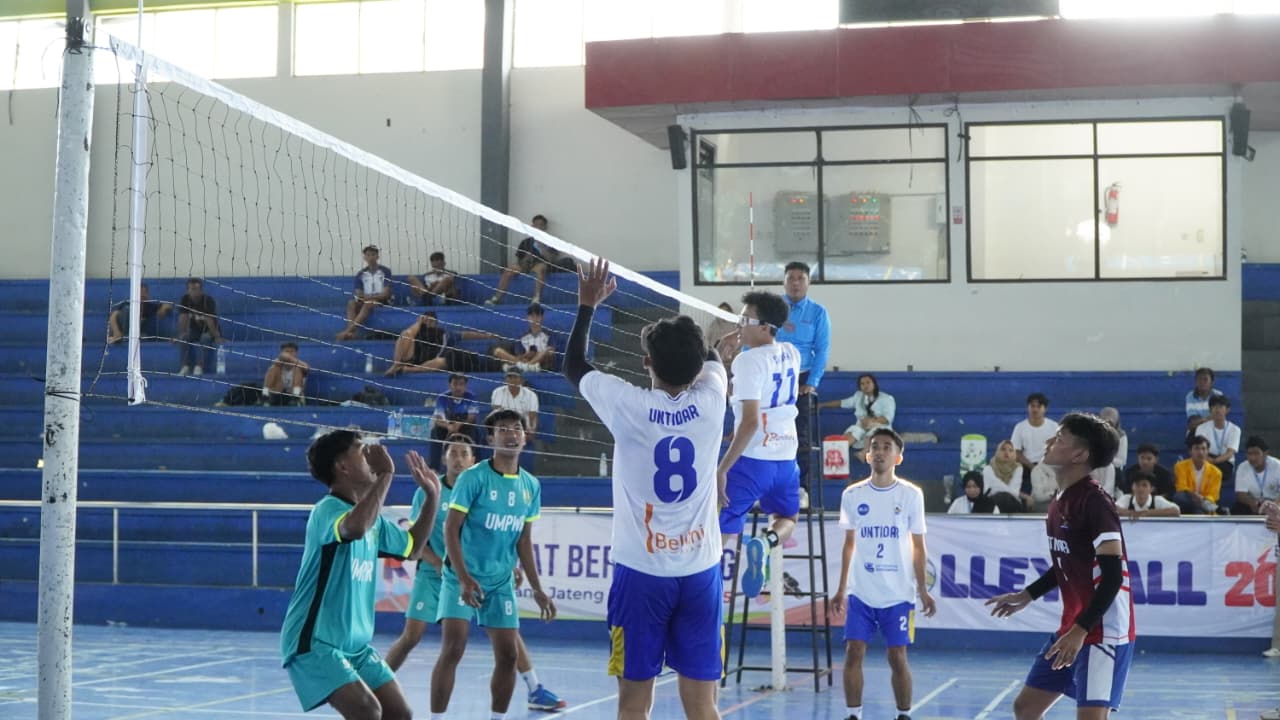Final Bank Jateng Volleyball 2025, Untidar Magelang Raih Juara Pertama
