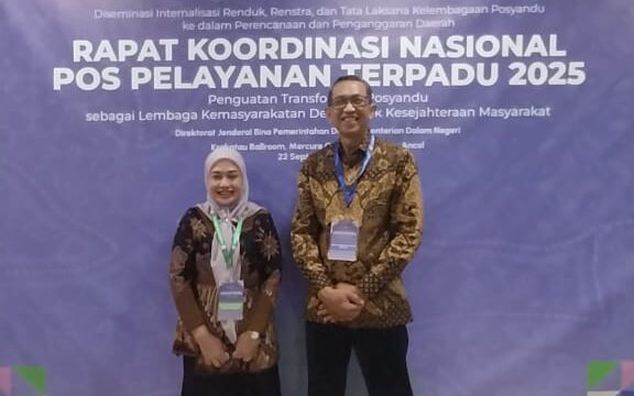 Hadiri Rakornas, Ketua TP-PKK Kota Magelang Komitmen Perkuat Peran Posyandu 