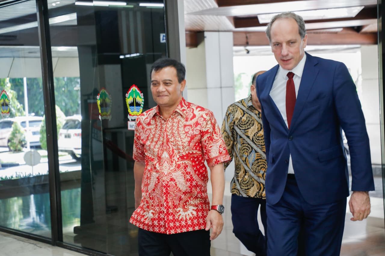 Pertemuan Gubernur Jateng-Dubes Prancis Perkuat Kemitraan Strategis