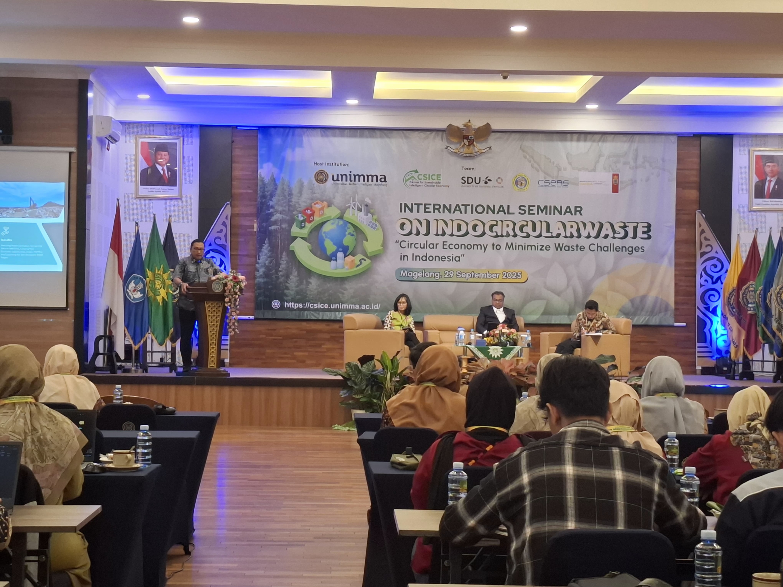 Seminar Internasional Soal Ekonomi Sirkular Untuk Minimalkan Tantangan Pengelolaan Sampah Digelar di UNIMMA