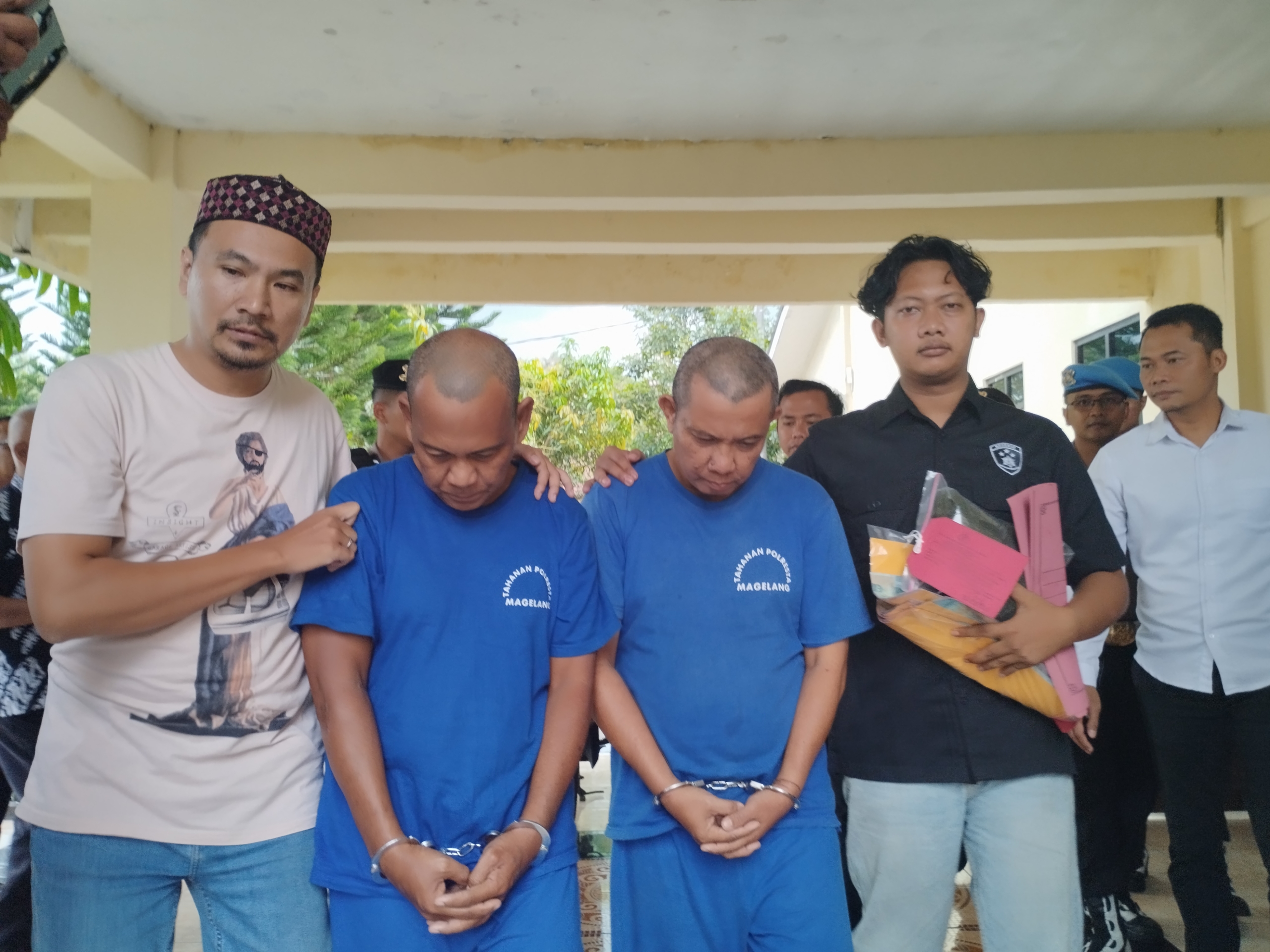 Buntuti Korban dari Bank, Dua Residivis Gondol Rp96 Juta di Muntilan