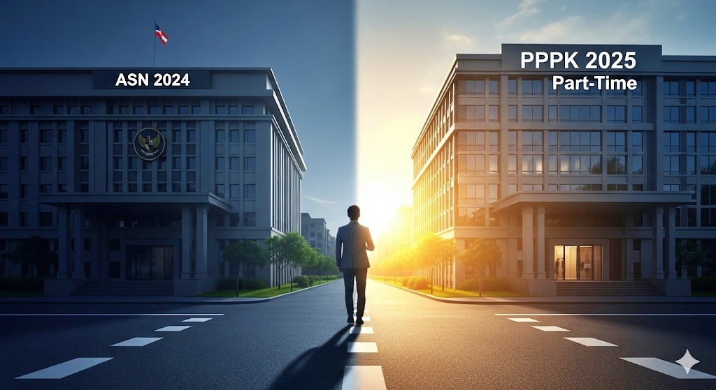 Ilustrasi PPPK Paruh Waktu_ASN_foto AI