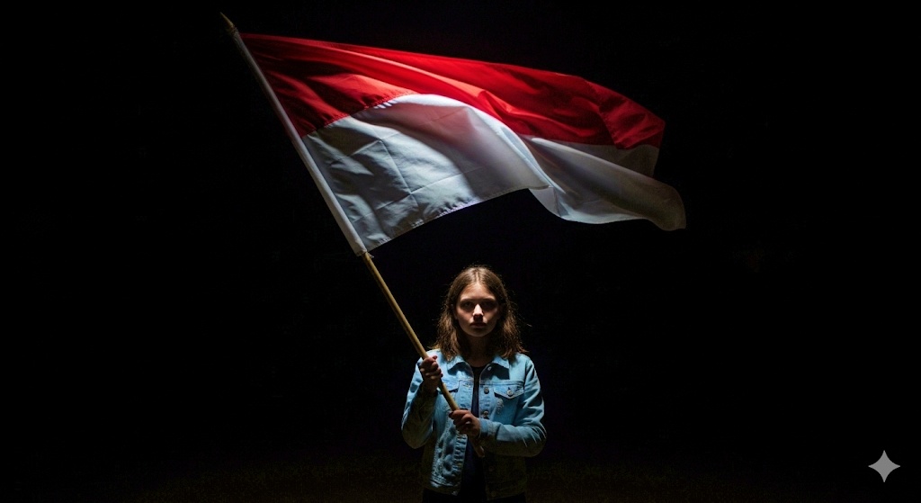 Ilustrasi September Hitam atau Black September di Indonesia_foto AI