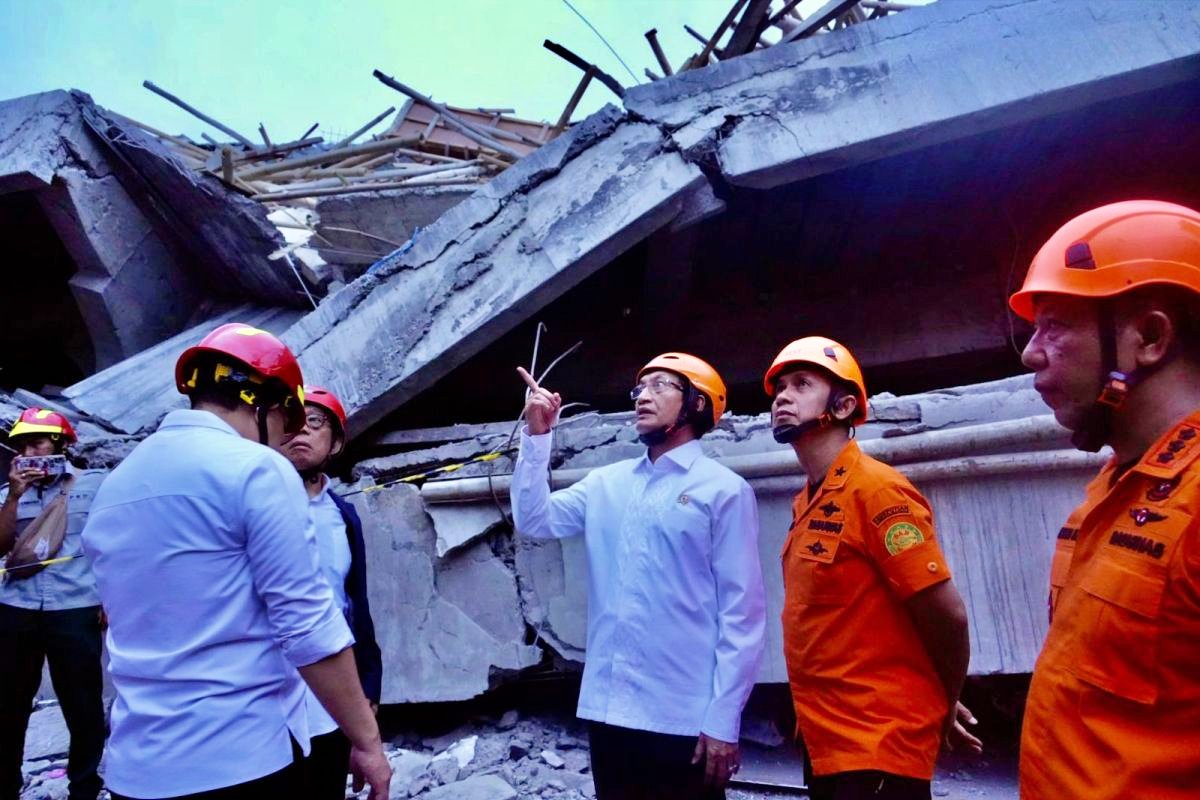 Menag berkunjung di Ponpes Al-Khoziny