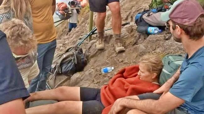 Pendaki Belgia Terpeleset di Gunung Rinjani