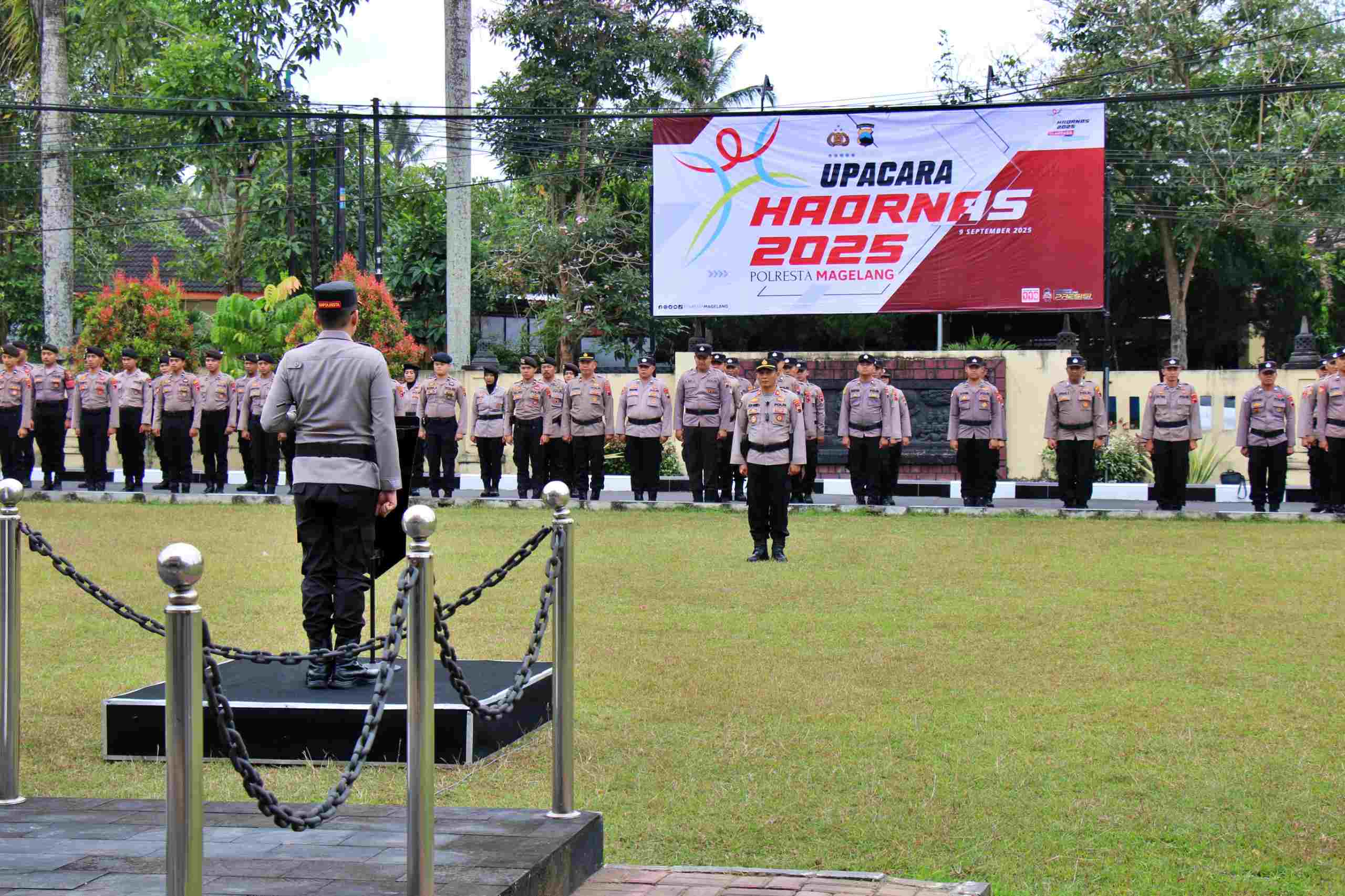 Polresta Magelang Gelar Upacara Peringatan Haornas ke-42 Tahun 2025