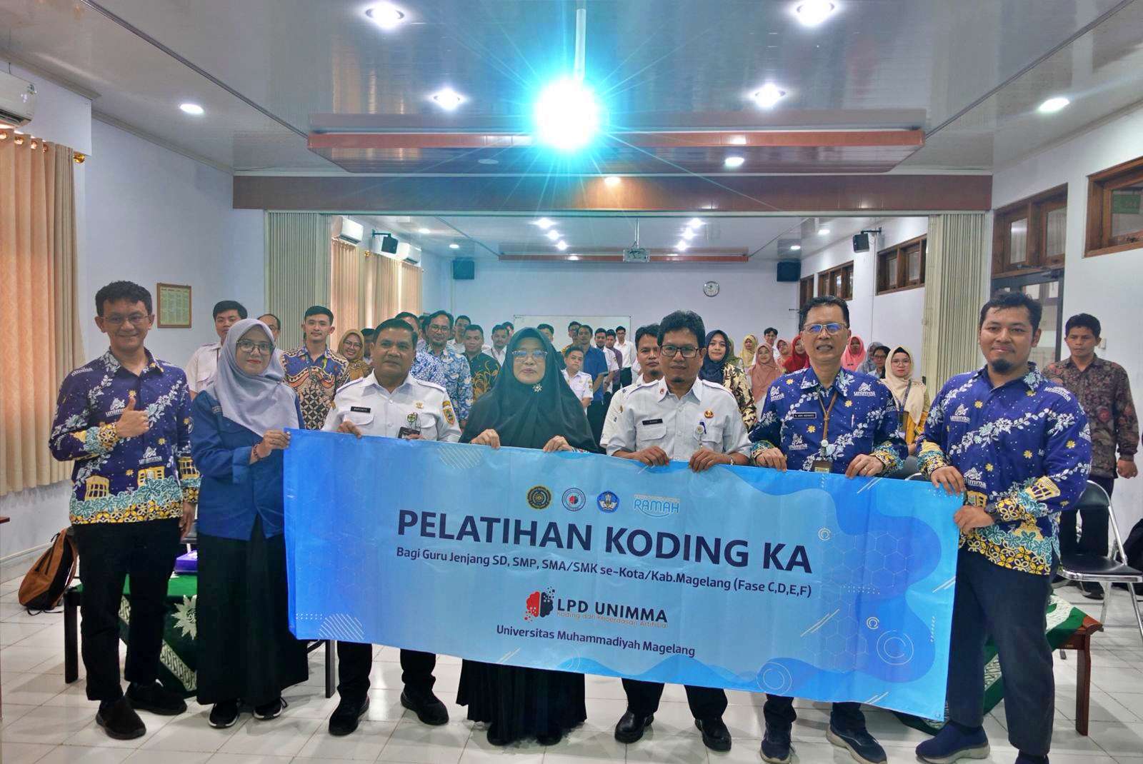 UNIMMA Gelar Pelatihan Koding untuk Guru